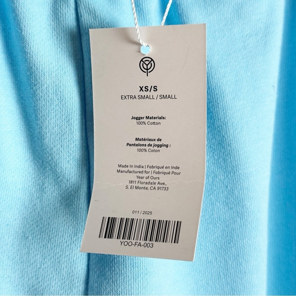 NWT Year of Ours Light Blue Joggers (XS/S) - Picture 10 of 16